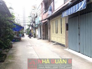 Nhà quận 8 bán ở mặt tiền hẻm 141 đường Tám Danh P4-Q8.