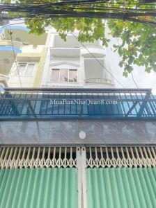 BÁN NHÀ MẶT TIỀN ĐƯỜNG NỘI BỘ DƯƠNG BÁ TRẠC – PHƯỜNG 1, QUẬN 8